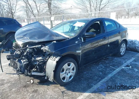 2013 Dodge Dart Se из США, поврежденный, VIN 1C3CDFAA7DD150928